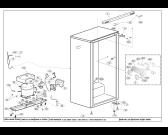 Схема №2 BLOMBERG SSM 1550 (6023412145) с изображением Часть корпуса для холодильника Beko 4391551600