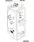 Схема №10 XBZ800AENF (F045537) с изображением Микромодуль для холодильника Indesit C00195422