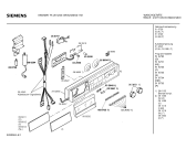 Схема №2 WD52430 SIWAMAT PLUS 5243 с изображением Вкладыш в панель для стиральной машины Siemens 00096812