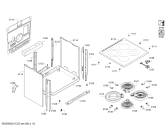 Схема №6 HLS79W350U с изображением Фронтальное стекло для электропечи Bosch 00717503