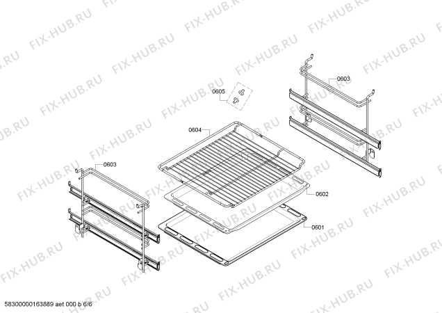 Схема №6 FRMA801 с изображением Панель управления для плиты (духовки) Bosch 00705352