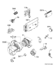 Схема №6 F87782M0P с изображением Дверь для посудомойки Aeg 8088958221