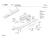 Схема №3 0750141109 HEE670S с изображением Панель для духового шкафа Bosch 00114499