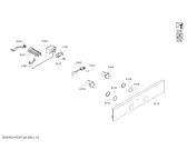 Схема №6 P1HEC43056 Pitsos с изображением Панель управления для плиты (духовки) Bosch 00740545