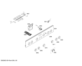 Схема №6 HM745515E с изображением Крышка для плиты (духовки) Siemens 00248195