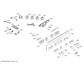 Схема №5 PHCB595520 с изображением Ручка управления духовкой для плиты (духовки) Bosch 00631122