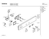 Схема №4 HB28K55 с изображением Панель управления для духового шкафа Siemens 00437178