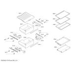 Схема №4 KI8516F30 с изображением Емкость для холодильной камеры Bosch 11002242