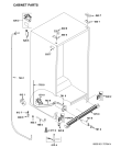 Схема №10 20RU-D4L A+ с изображением Дверка для холодильной камеры Whirlpool 481241610855