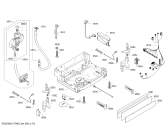 Схема №5 SMI86S05DE Exclusiv, Made in Germany с изображением Набор кнопок для электропосудомоечной машины Bosch 00631152