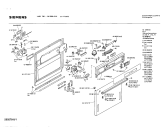 Схема №8 SN7603 с изображением Панель для посудомойки Siemens 00113239