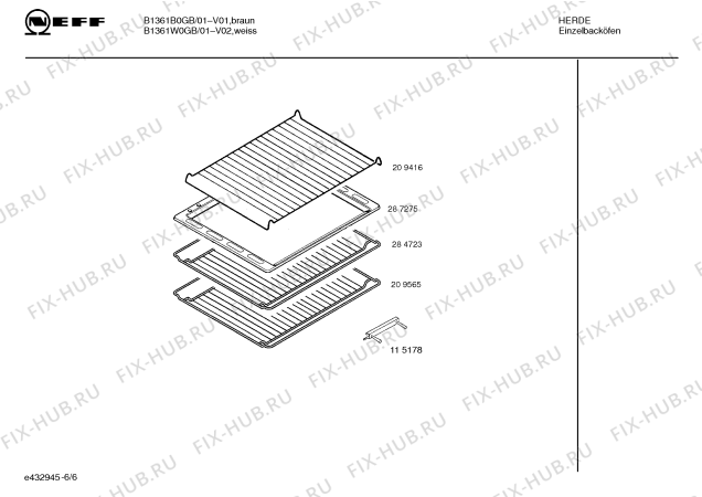 Схема №5 B1361B0GB с изображением Панель управления для плиты (духовки) Bosch 00299981