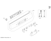 Схема №6 SMU58L02SK SilencePlus с изображением Панель управления для посудомойки Bosch 00744024