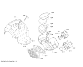 Схема №4 BGS41432 Bosch Runn'n ProSilence Hepa с изображением Крышка для пылесоса Bosch 00746535