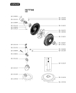 Схема №1 VE7776I0 с изображением Корпусная деталь для обогревателя (вентилятора) Seb SS-151015