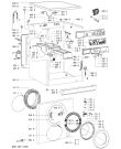 Схема №2 EMOTION 1400 с изображением Декоративная панель для стиральной машины Whirlpool 481245215612