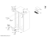 Схема №6 RS295311 Gaggenau с изображением Держатель для холодильника Bosch 00670059