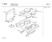 Схема №4 HESKBA9 с изображением Стеклянная полка для духового шкафа Bosch 00203395