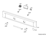 Схема №5 BE1530400X с изображением Обшивка для электропечи Aeg 5619091654