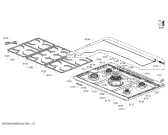 Схема №5 HSG732155M с изображением Кольцо для электропечи Bosch 00627419
