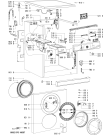 Схема №2 AWO/D 8015 с изображением Обшивка для стиралки Whirlpool 480111100649