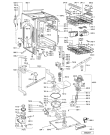 Схема №1 GI OEKO IX 854 414 с изображением Обшивка для посудомойки Whirlpool 481245371428