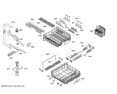 Схема №5 SBV65M00GB с изображением Передняя панель для посудомойки Bosch 00704646