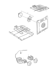 Схема №4 MFW с изображением Корпусная деталь для плиты (духовки) DELONGHI 421F723