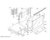 Схема №6 HEN700520 с изображением Панель управления для духового шкафа Bosch 00660043