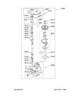 Схема №14 3LTE5243 AWM 911 с изображением Скрепление для стиральной машины Whirlpool 481900694037