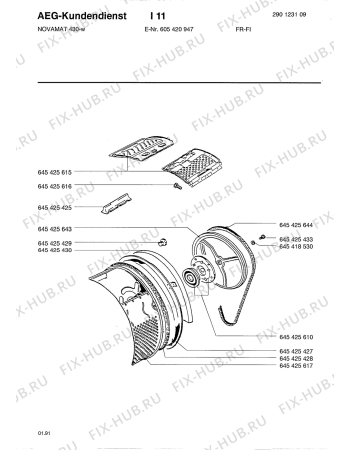 Схема №1 LAV4856 с изображением Другое Aeg 8996454256158