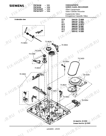 Схема №23 FM762Y6FF с изображением Инструкция по эксплуатации для телевизора Siemens 00531332