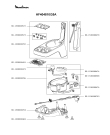 Схема №3 HF404810/35A с изображением Запчасть  для кухонного измельчителя Moulinex SS-1530000701