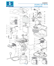 Схема №1 BCO130 с изображением Провод для электрокофеварки DELONGHI 7313280019