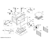 Схема №8 MED302ES с изображением Модуль управления для духового шкафа Bosch 00648778