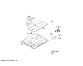 Схема №6 HB33U550S с изображением Лопасти вентилятора для плиты (духовки) Bosch 00496955