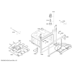 Схема №4 HBA11B150Z H.BO.NP.LK/.IN.GLASS.B1/.X.ME_TI// с изображением Блок подключения для духового шкафа Bosch 00631266