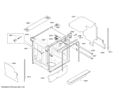 Схема №5 3VH303NA с изображением Передняя панель для посудомойки Bosch 00706456