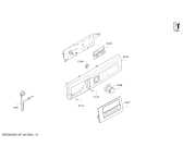Схема №5 WAT28440AU с изображением Панель управления для стиралки Bosch 11020727