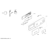 Схема №4 WS10F260IT F 10.26 с изображением Панель управления для стиралки Siemens 00665421