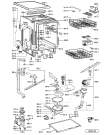 Схема №2 ADP6406 (F091599) с изображением Руководство для посудомоечной машины Indesit C00349070