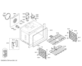 Схема №6 BX280610 с изображением Внешняя дверь для духового шкафа Bosch 00246331