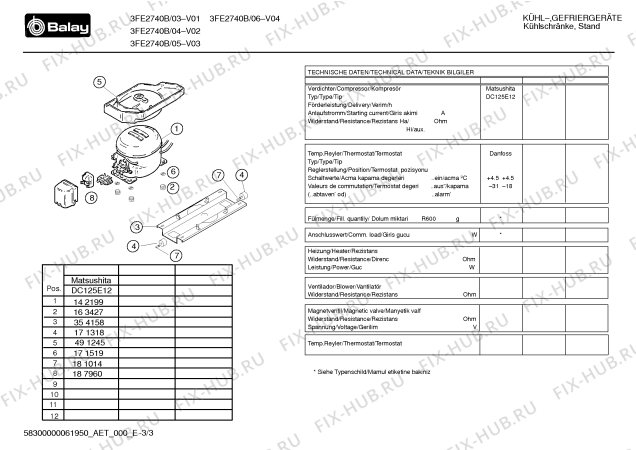 Схема №3 BD2101TKD с изображением Дверь для холодильника Bosch 00471189