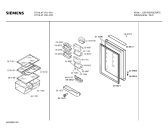 Схема №3 KT17LF3 с изображением Дверь для холодильной камеры Siemens 00214206