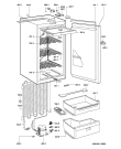 Схема №1 CIV-42 с изображением Ящичек для холодильной камеры Whirlpool 481241828858