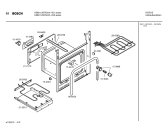 Схема №3 HBN112SFN с изображением Фронтальное стекло для электропечи Bosch 00299799
