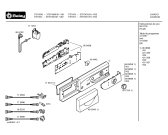 Схема №4 3TS745W с изображением Панель управления для стиралки Bosch 00369696