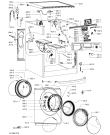 Схема №2 WAE 98482 с изображением Декоративная панель для стиральной машины Whirlpool 481010650789