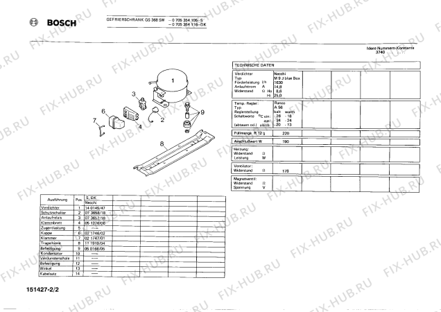 Схема №1 0700364184 KG3680SW с изображением Ручка для холодильной камеры Bosch 00080454