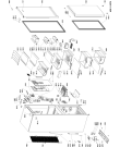 Схема №1 BSNF 9352 W с изображением Дверца для холодильной камеры Whirlpool 481011083878